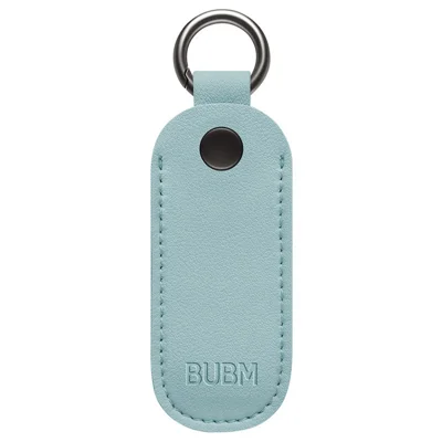 BUBM BM01238020 Cable Management Sleeve Data Cord Organizer Cover Bag Storage Pouch for Key, Smart Bluetooth-compatible Finder and Small Items - Water Blue