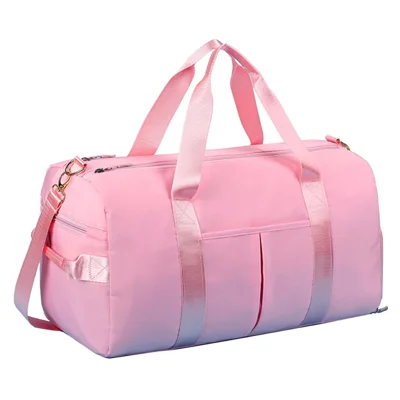 Borsa da Viaggio di Grandi Dimensioni Borsa Sportiva Borsone Impermeabile - Rosa