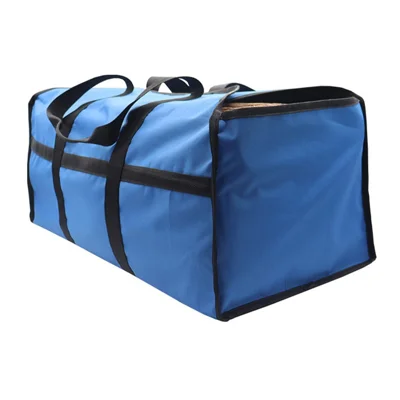 KG0200 Bolsa Portadora de Troncos de Leña Oxford Tela Bolsa de Almacenamiento de Chimenea - Zafiro