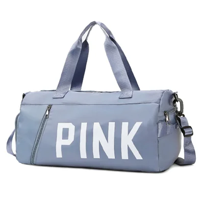 Borsa da palestra impermeabile per sport, fitness, yoga Oxford alla moda, tracolla, borsa da viaggio, portatile - Blu