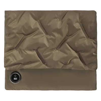 Multifunctional Down Cotton Waterless Electric Heating Hand Warmer Bag - Green