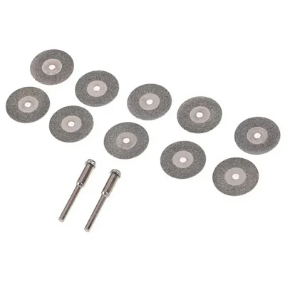 10 szt. 18 mm tarcze diamentowe do cięcia i szlifowania, piły do szlifierki elektrycznej z 2 trzpieniami