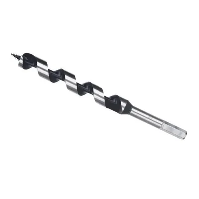 18x200mm Deep Hole Extended Auger Drill Bit Woodworking Hex Shank Bit for Electric Drill / Bench Drill
