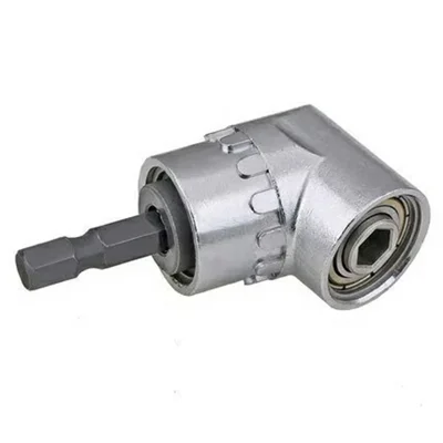 105 Degree Angled Drill Attachment Extension Power Drill Screwdriver Socket Adapter Bit Holder
