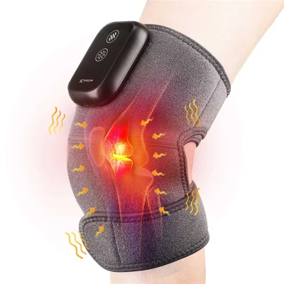 Calentador de Rodilla Masajeador Infrarrojo Fisioterapia Almohadilla para Dolor Articular Vibración de 3 Niveles Calentador Rodillera Codo Hombro Brace Envoltura