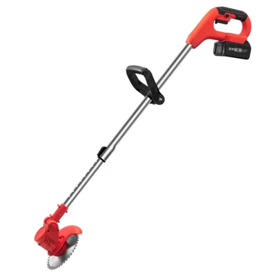 HILDA Electric Grass Trimmer Garden Pruner, 14-Piece Set with Battery and Charger, 1500mAh - US Plug