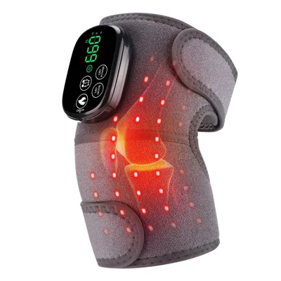 Heated Knee Brace Infrared Light Knee Wrap with 5 Heating Levels (CE, RoHS, FCC)