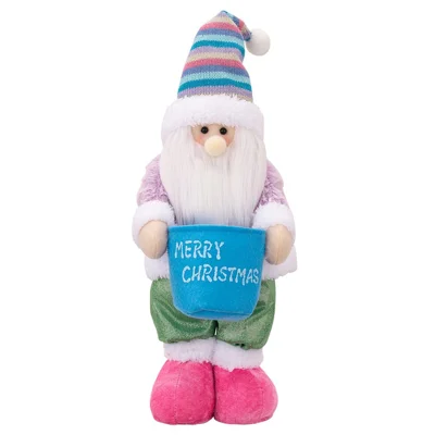 Christmas Desktop Window Decoration Candy Storage Creative Doll Ornament Gift - Santa Claus