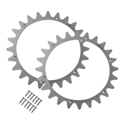 TLWL-02 2Pcs / Set For Worx Landroid L Robot Mower Spikes 225mm SPCC Wheel Spikes