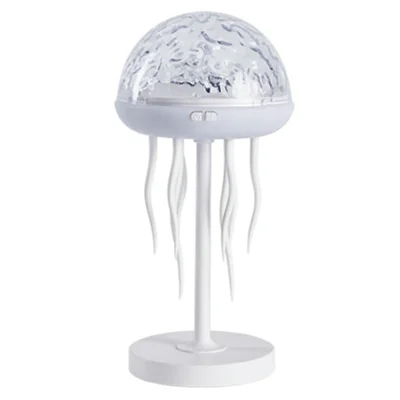 Lampe à projection de motif de vague de forme de méduse avec télécommande pour la chambre à coucher