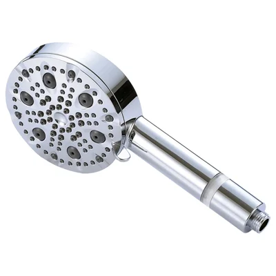 DCH8001CP-2 Handheld Duschkopf 9 Modi Duschkopf mit PP-Baumwollfilter Badezimmer-Accessoires - Silber