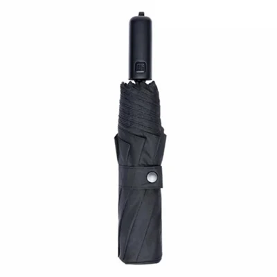 XIAOMIYOUPIN 90FUN LED Lighting 8 Ribs Anti-UV Automatic Folding Umbrella - Black