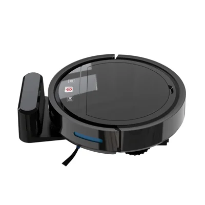 Aspiradora Robótica 118HW 2500PA Inalámbrica Inteligente con APP, Recarga Automática, Control Remoto por Voz, Máquina de Limpieza y Barrido - Negro