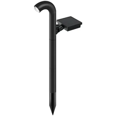 1Pc Solar Powered Ground Stake Pathway Light Waterproof Outdoor Landscape Lamp