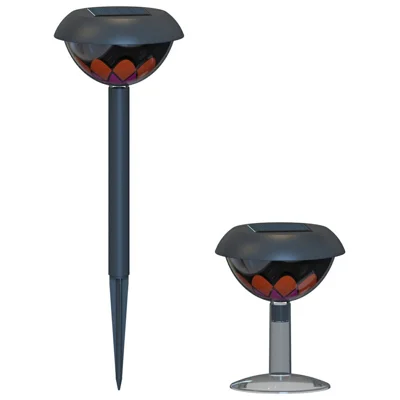 F10 Zonne-energie Projector Lamp Waterdichte Tuin- en Landschapsverlichting Grondpaal Lichttuinlamp