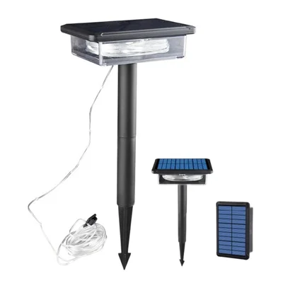 2332 8m 80 LED Solar Garden Light String Outdoor Waterproof Ambient Lamp for Patio Yard Lawn