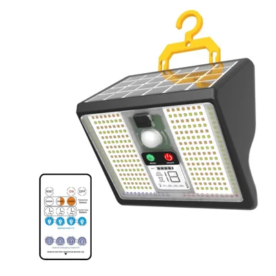 TX288 Solar Wall Light 288 LED Motion Sensor 5400mAh Battery Waterproof Garden Security Lamp for Home/Yard Lighting