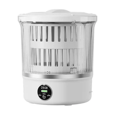 Mini-laveuse P-2 rechargeable 3L, laveuse portable de sous-vêtements et chaussettes, 16000 tr/min avec essorage
