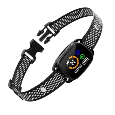 PB45 6 Levels Beep and Vibration Anti Bark Collar Gift for Dogs Bark Stopper Waterproof Pet Training Collar