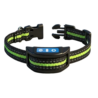 Collier anti-aboiage intelligent 853B avec détection automatique d'aboiement, dispositif d'éducation pour chien avec vibration, étanchéité IP68 - 853B/Vert