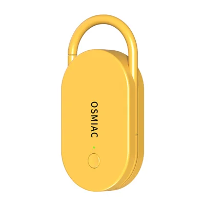 TS-39 Répulsif ultrasonique pour oiseaux 34Hz-70KHz multifréquence 300mAh rechargeable Type-C pour balcon jardin extérieur - Jaune