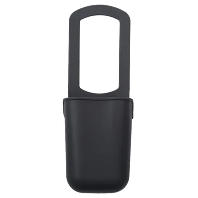 Multi-Purpose Stroller Bicycle Wheelchair Cup Holder TPR Foldable Drink Bottle Holder - Black