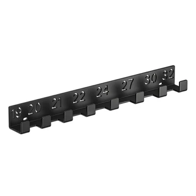 Digital Number Wrench Organizer Wall Mount Tool Rack Garage Storage Holder Carbon Steel Hardware Organizer - G-10  /  Number 19-32