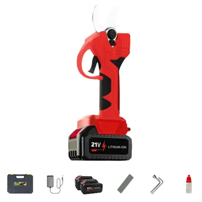 MDHL JZQ-66 21V Cordless Pruning Shears 650W Brushless Motor 2.5cm Cutting Electric Garden Tool