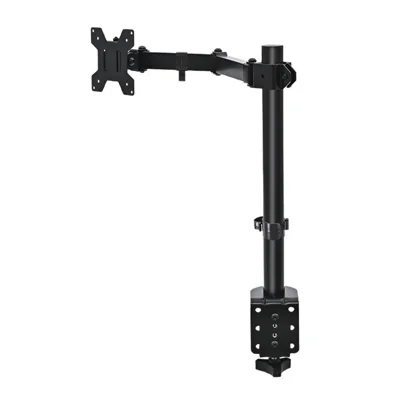 ZX-MT011 für 10-32 Zoll Monitorhalterung Tischklemme 270 Grad Drehung 10 kg Tragfähigkeit 40 cm Höhenverstellbar - Schwarz
