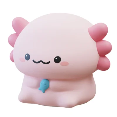 Salamander Baby Silicone Night Light Tap Control Bedside Lamp Desktop Decor