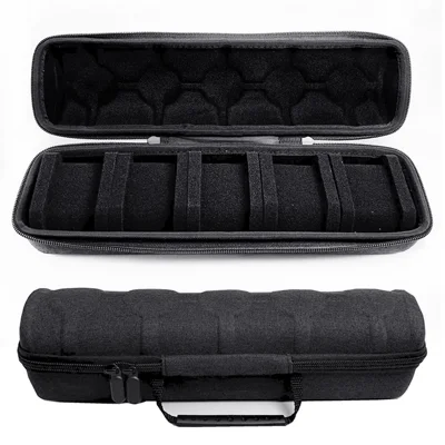 5 Slot Watch Smartwatch Hard Shell Protective Case Portable Storage Box with Soft Sponge Pillows