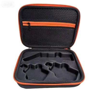 Hard Case for Klein Tools ET310  /  80016  /  80041  /  RT250 Circuit Breaker Finder Electrical Tool Storage Organizer - Black  /  Orange