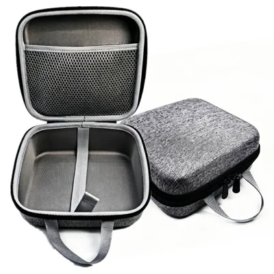 EVA Hard Shell Storage Case for Brother P-Touch PT-D220  /  PT-D210 Label Printer Shockproof Carrying Bag - Grey