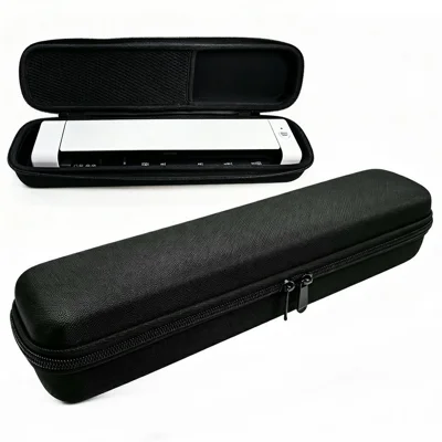 Storage Case for Brother DS-640  /  DS-940DW  /  DS-720D  /  DS-740D Mobile Document Scanner Portable Protective Bag - Black
