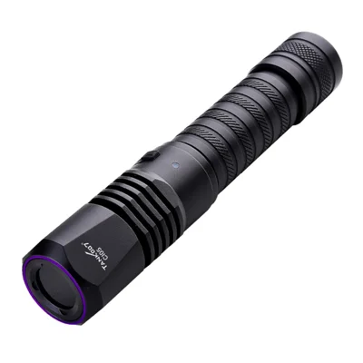 TANK007 CI05 Retterlys T6061 Aluminium UV LED Lommelygte til Undersøgelse af Krimescener