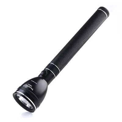 TANK007 A602L Outdoor Patrol Search Long Handle Flashlight 3 Modes High Power LED Torch