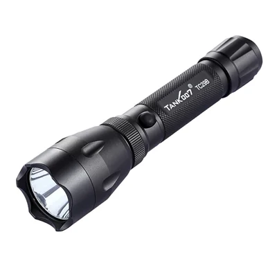 TANK007 TC29B Højtydende EDC Politibåres Lommelygte IPX8 Vandtæt Camping LED Lommelygte