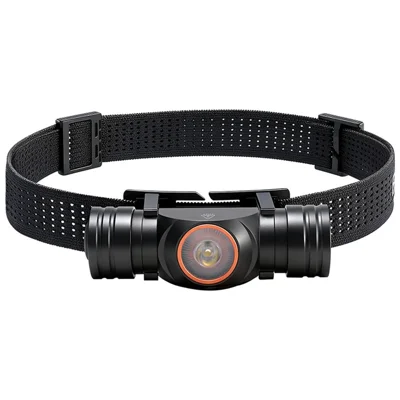 HP400 Aluminum Alloy Bright Headlamp with 2500mAh Battery High Brightness LED Outdoor Headlight Waterproof for Cycling Running Camping