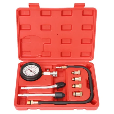 Auto Motor Motorfiets Motor Cilinder Compressietester Manometer Kit Professionele Diagnosetool