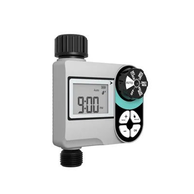 IP55 Waterdichte Enkelklep Digitale Waterklok met LCD-display voor Tuin Irrigatiecontroller