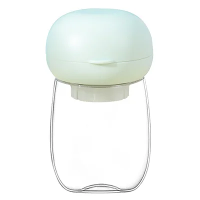 Botella bebedero portátil de 300 ml para perro y gato, vaso para agua, comedero de agua (libre de BPA, sin certificado FDA) - Verde claro