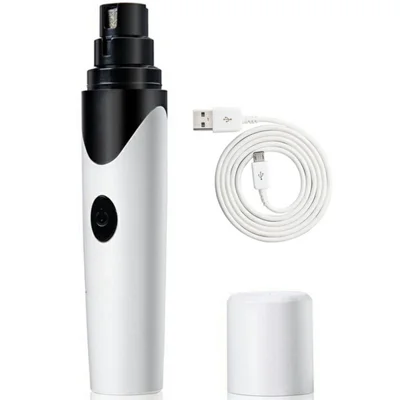 K068 Pet Gift Nail Grinder Rechargeable USB Charging Low Noise Electric Nail Trimmer Clipper