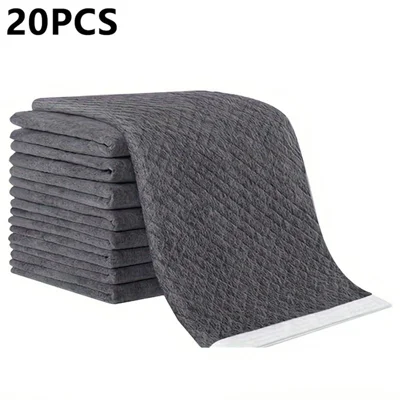 20 stuks maat XL hondentrainingspads met bamboekool geurabsorberende wegwerpbare hondenplaspaden, 60 x 90 cm