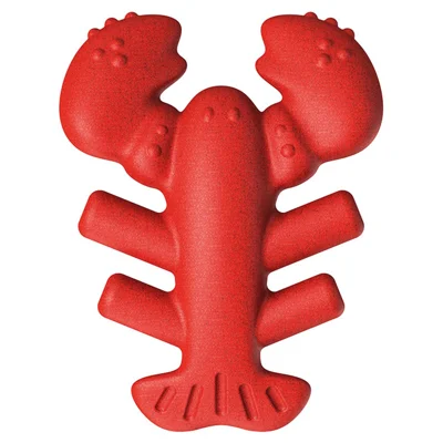 LX-01 Dog Chewing Teething Toy Lobster Pet Toy Gift for Medium Large Dogs (BPA Free, CPC / FDA / RoHS Certified) - Red