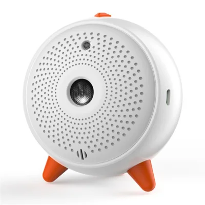 K12 Dispositivo Ultrasónico para Cães 20-24KHz Anti-Latidos à Prova de Água IPX4 Alcance até 25 pés Ferramenta de Treino para Animais de Estimação - Branco