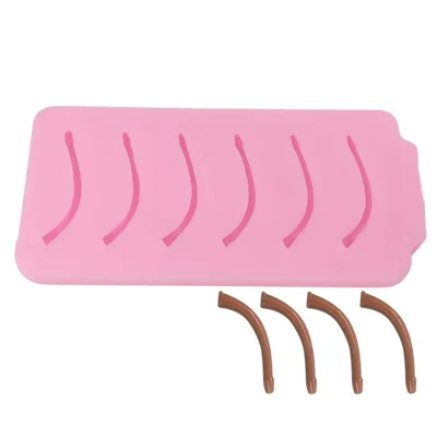 Moule en silicone DIY pour bougies en forme de tige d'Apple, 6 cellules (sans BPA, sans certificat FDA)