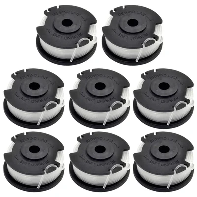 8PCS Replacement Spools for Hyper Tough 20V Max String Trimmer Wire Reels