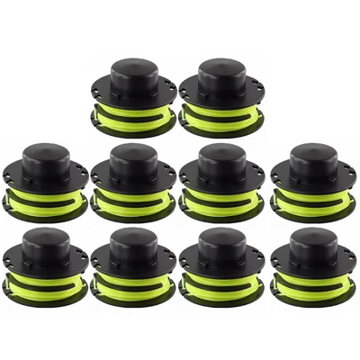 10 szt. do Ryobi RLT3025F / RLT3025S / RLT3525S Kasety z liną kosarską, Kasa z żółtą linką RAC119