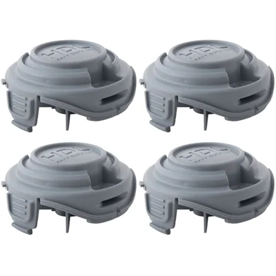 4Pcs For Black & Decker STC5433 Type 1 / STC5433PC Type 1 HDL Heavy Duty Line Spool Cap, 90588530
