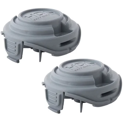2Pcs For Black & Decker STC5433 Type 1 / STC5433PC Type 1 HDL Heavy Duty Spool Cap, 90588530